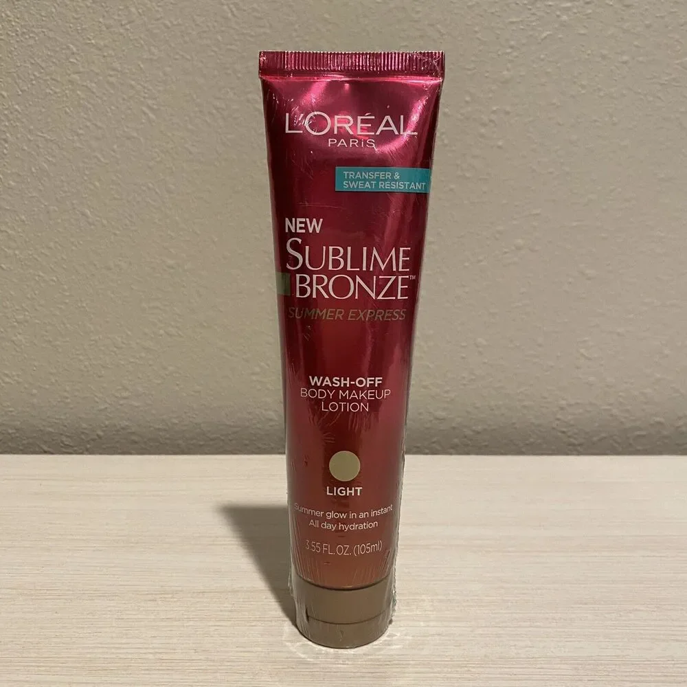 L’Oréal New SUBLIME BRONZE Summer Express‎ Wash-off Body Makeup Lotion-Light
